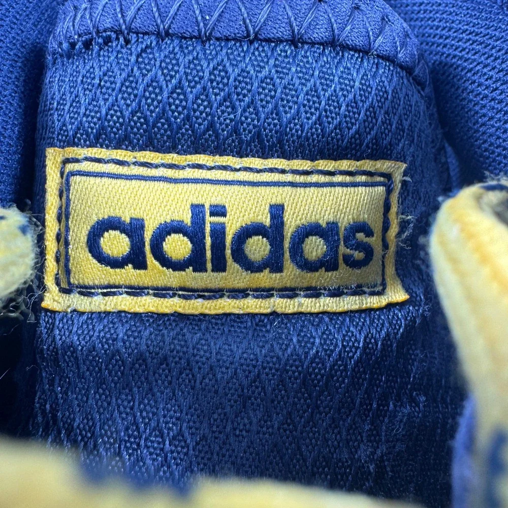Adidas Kanadia‎ Trail Men's Size 10 Blue Gold Running Shoes Gorpcore Traxion